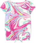 Short Sleeve Tie Front Top