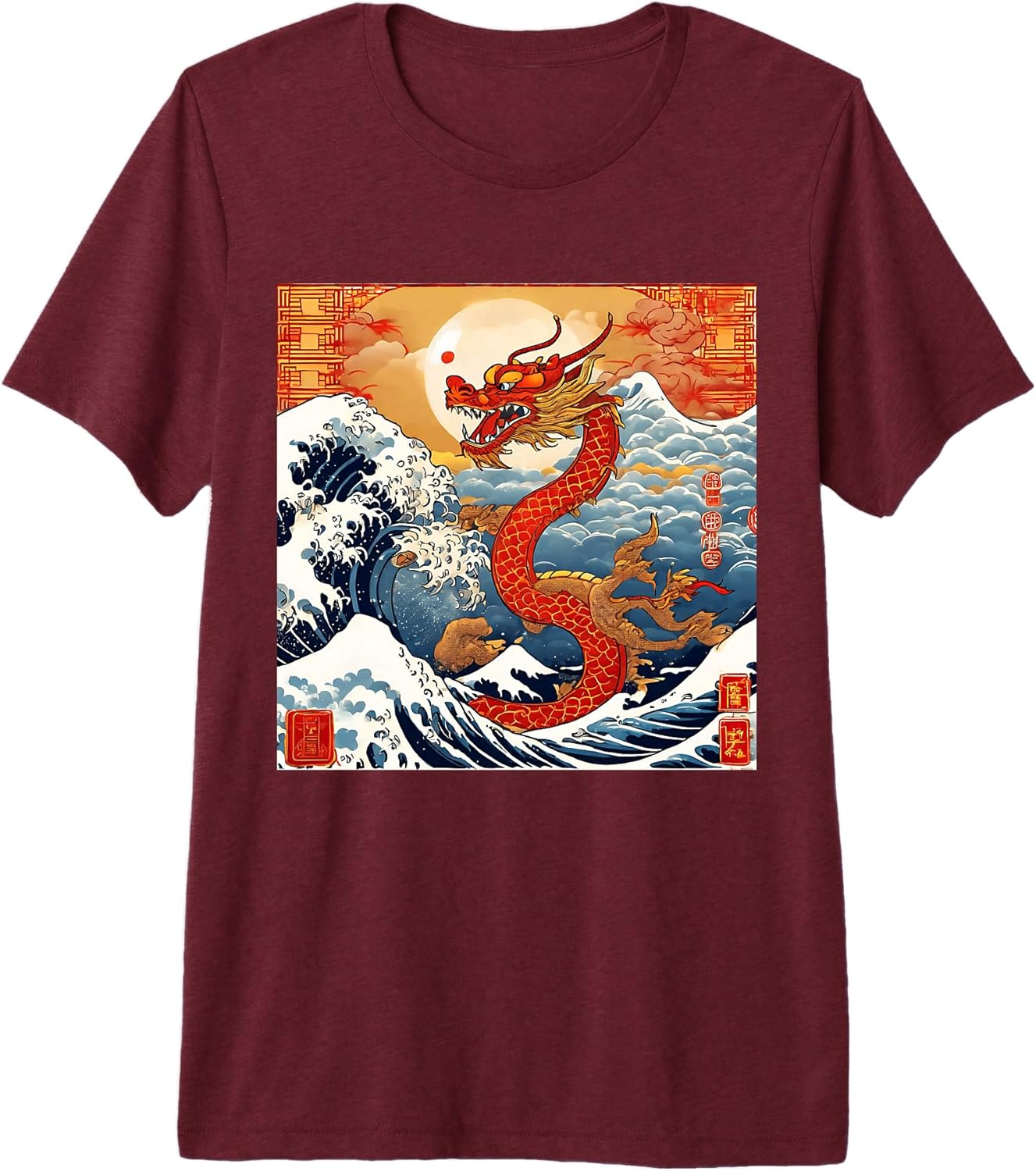 Great wave Chinese New year
