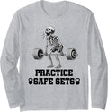 Practice Safe Sets Funny Gym Merch