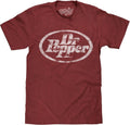 Men's Faded Dr Pepper Soda Logo Shirt