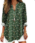 Long Sleeve Shirts for Women 2026 Spring Clothes Trendy Graphic Floral Top Elegant Dressy Baggy Blouses T Shirts