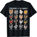 Chickens of the World Breeds Lover Educational