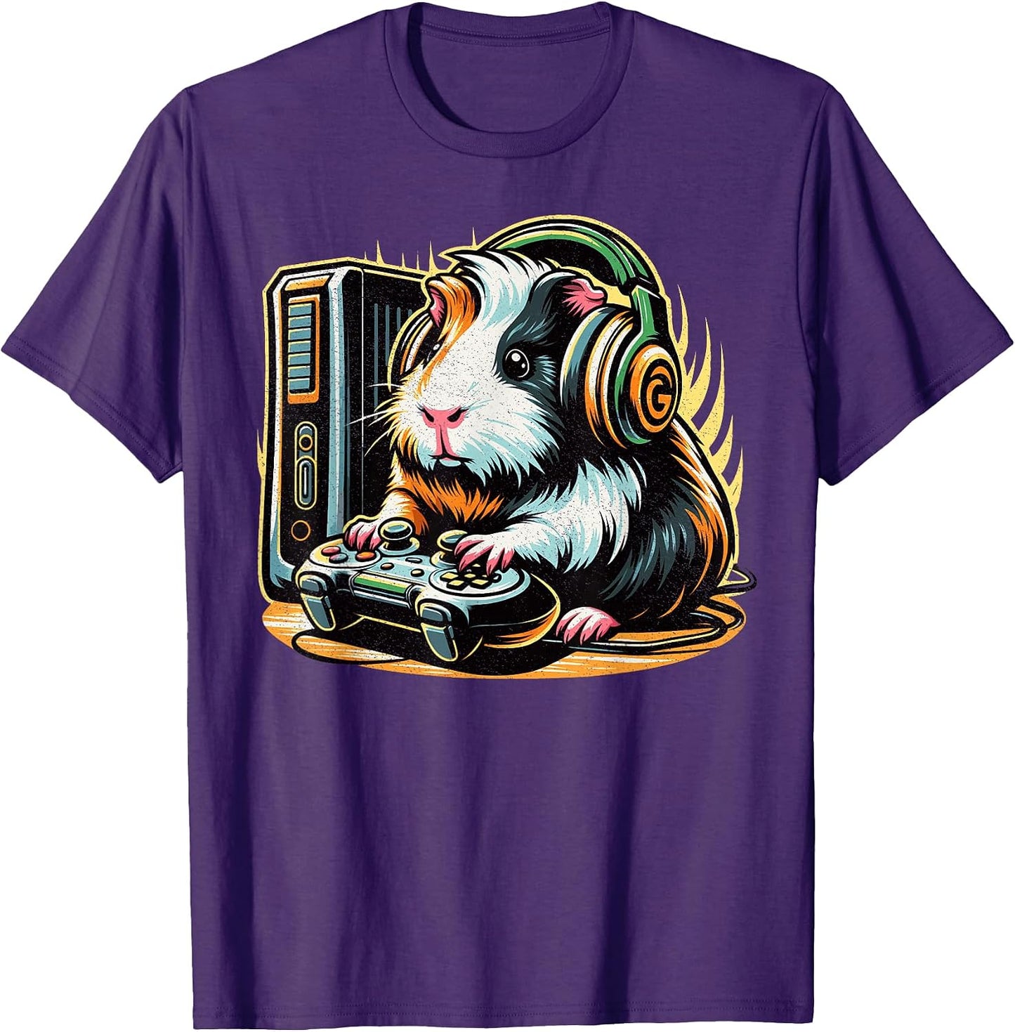 Guinea Pig fluffy cavy Gamers Tees