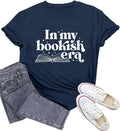Teacher Shirts for Women Reading T-Shirt in My Bookish Era Tee Tops