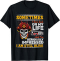 Sometimes I Look Back On My Life Firefighter Quote