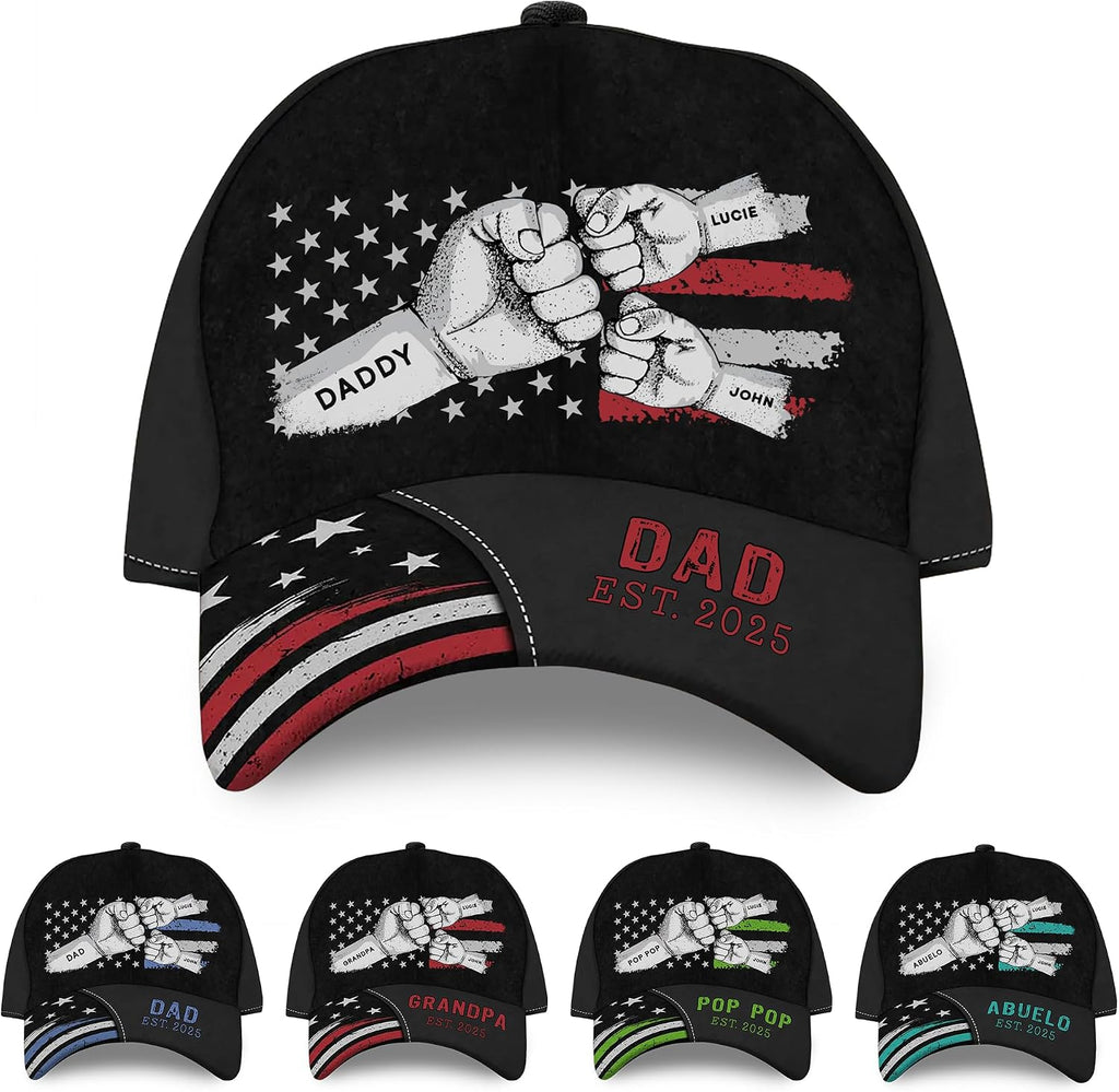 250th Anniversary USA Hat - Custom American 250 Years Anniversary Printed 3D Hat, 1776-2026 Patriotic Cap Gifts
