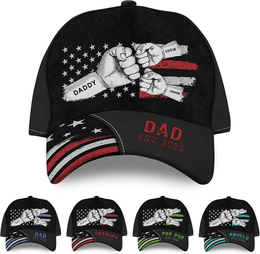 250th Anniversary USA Hat - Custom American 250 Years Anniversary Printed 3D Hat, 1776-2026 Patriotic Cap Gifts