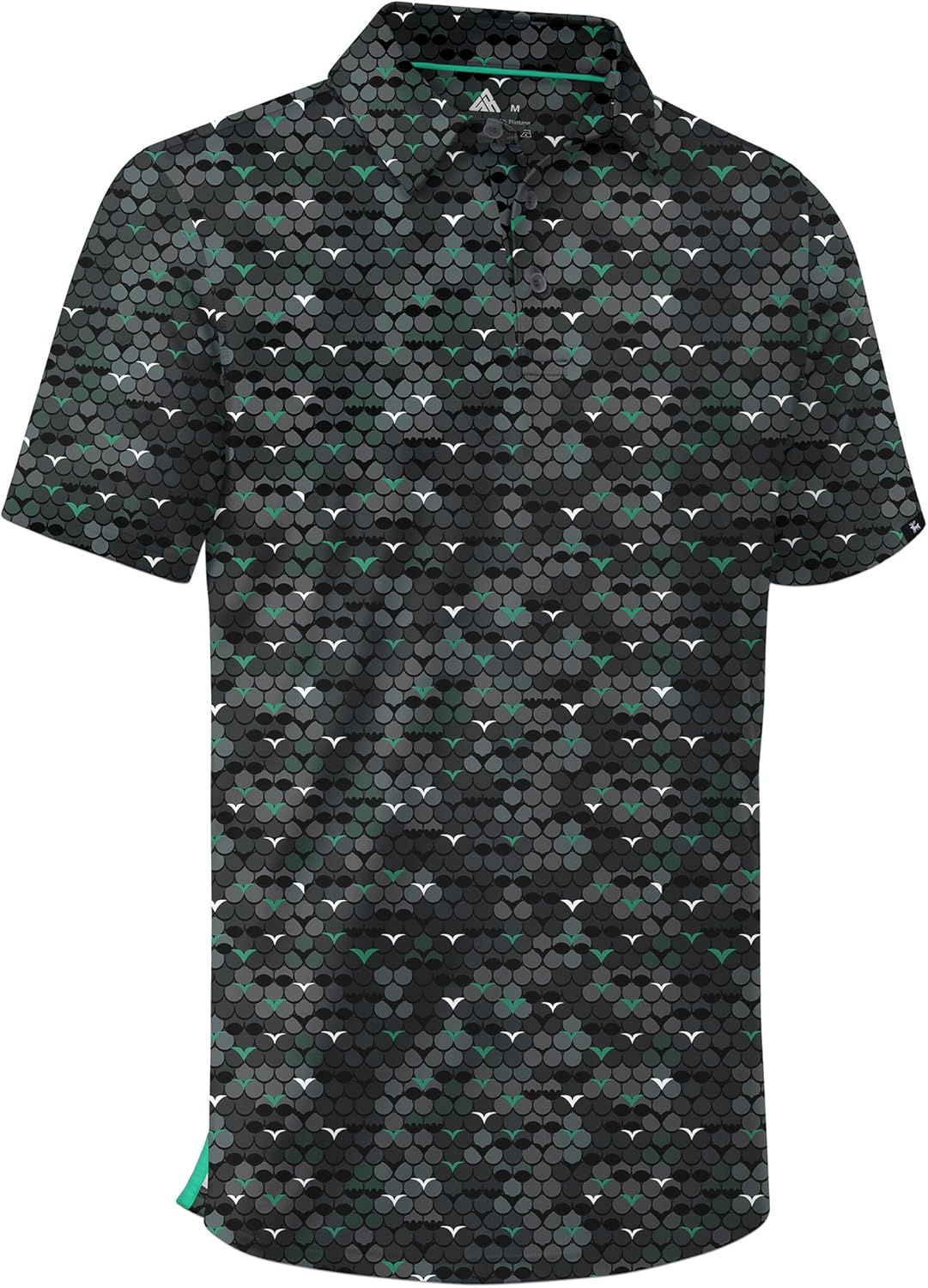 Men's Moisture Wicking Performance Collared Short Sleeve Golf Shirt