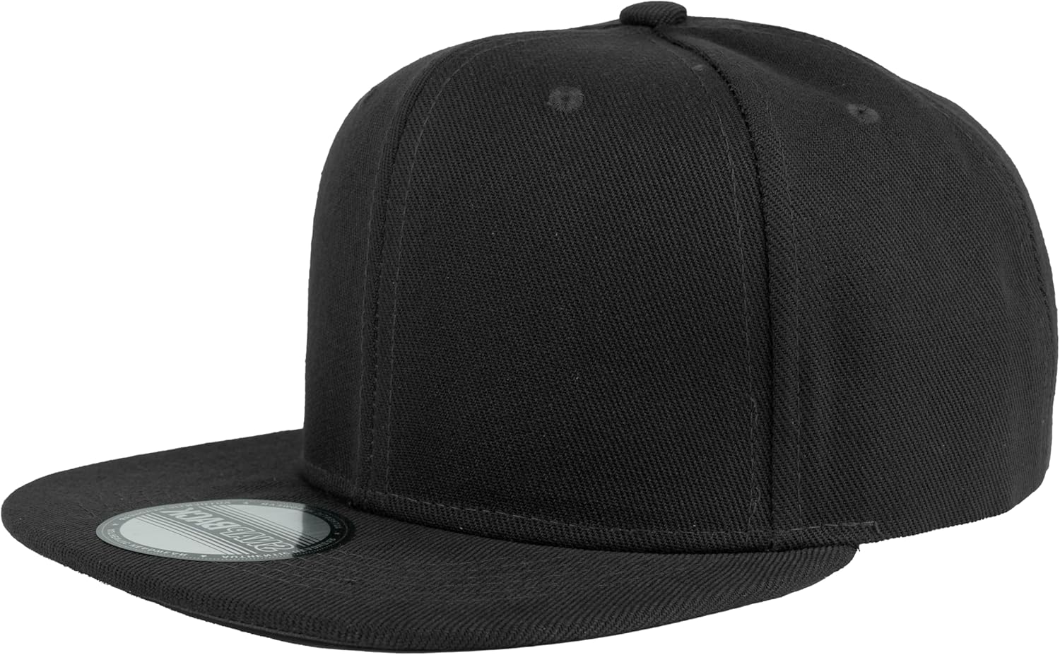 Snapback Hats for Men - Flat Bill Brim Baseball Cap Hat - Plain Blank Adjustable