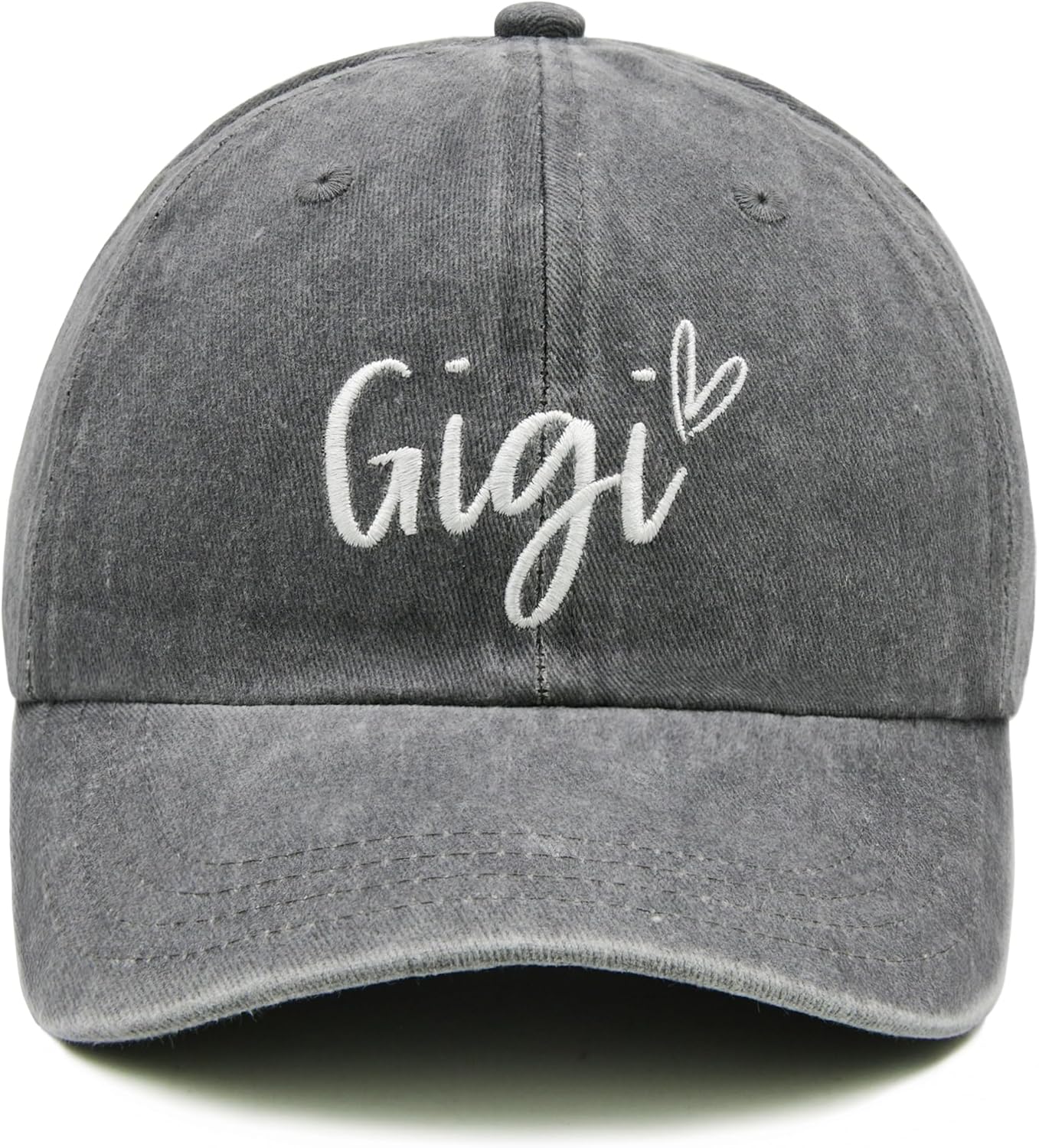 Gigi Hats for Women, Gigi Gifts for Grandma, Adjustable Embroidered Grandmother Baseball Cap