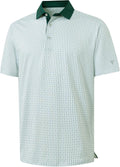 Golf Shirts for Men Short Sleeve Print Patterns Moisture Wicking Performance Lightweight Collared Mens Polo Shirts
