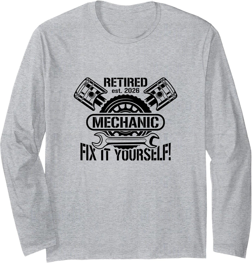 Retirement 2026 Merch for Mechanics
