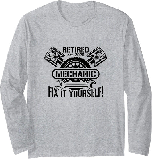 Retirement 2026 Merch for Mechanics