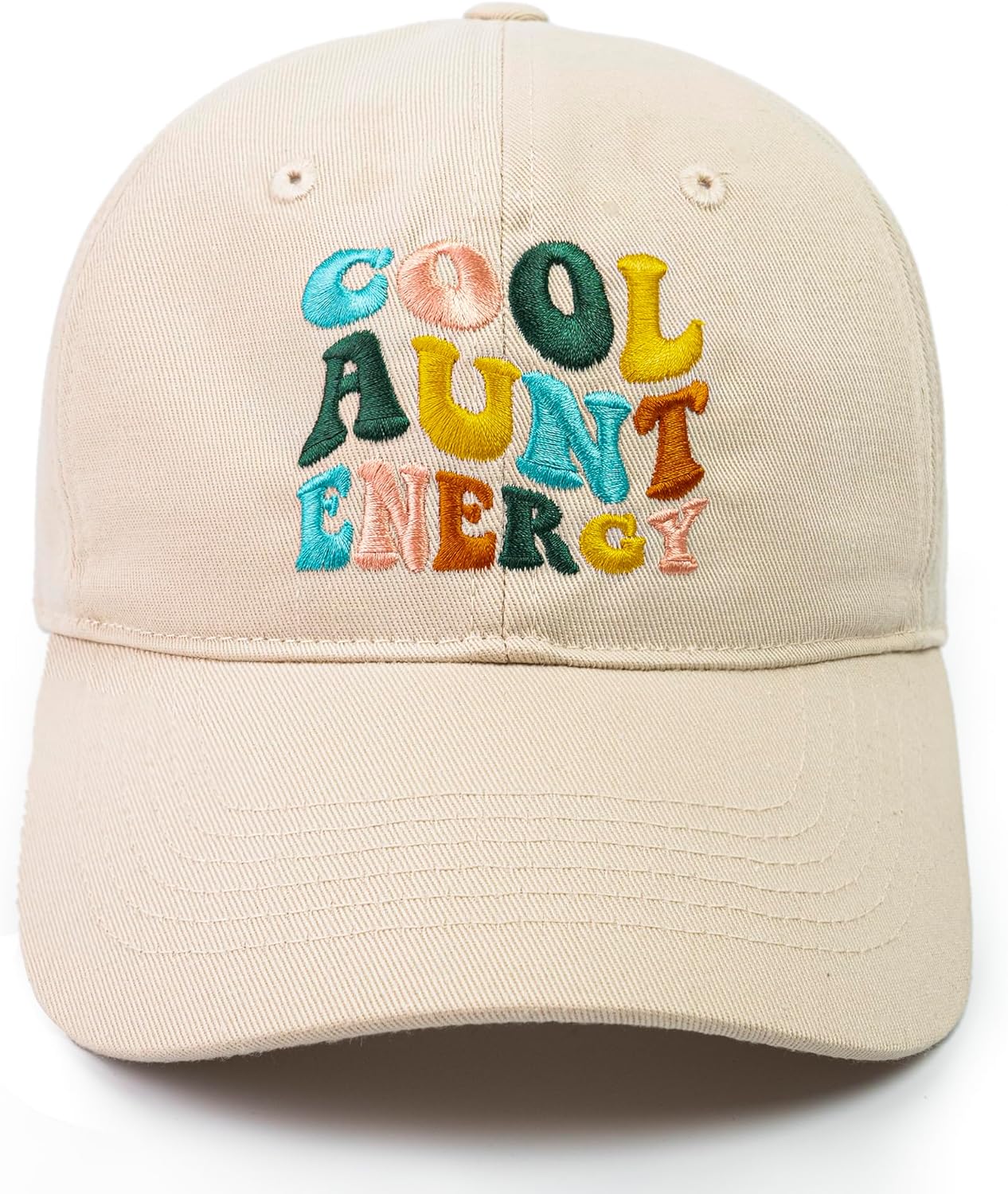 Cool Aunt Energy Hat, Embroidered Cap for Gifts for Aunt Women, Birthday Gift for Aunt, Adjustable Baseball Hat