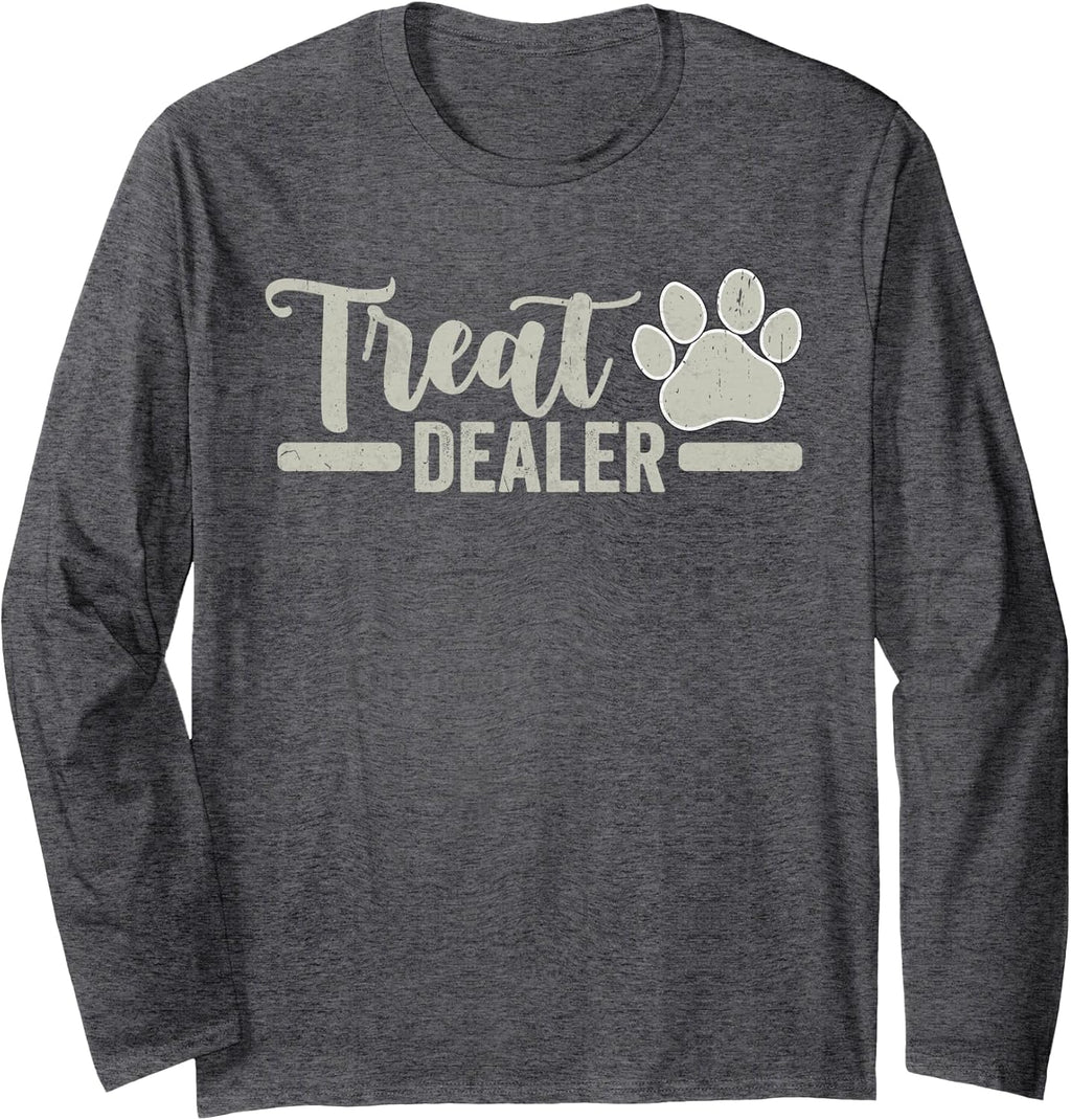 Funny dog lovers dog treat dealer Long Sleeve T-Shirt