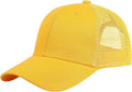 Trucker Hat Baseball Cap Structured Plain Design 6 Panel, Adjustable Size