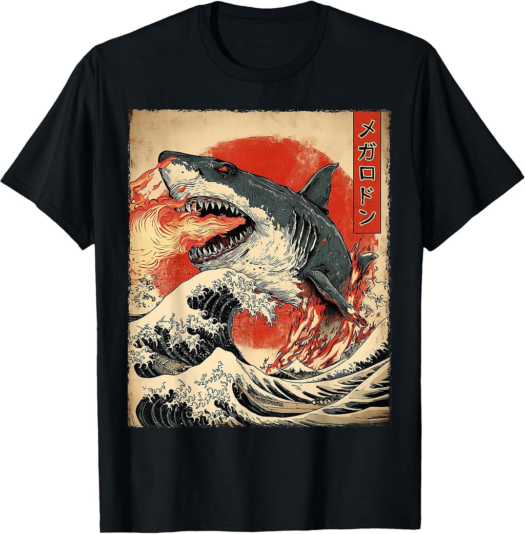 Megalodon Shark Kaiju Monster Japan Gifts