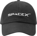 Embroidered Spacex Hat Baseball Hats for Men and Women Black
