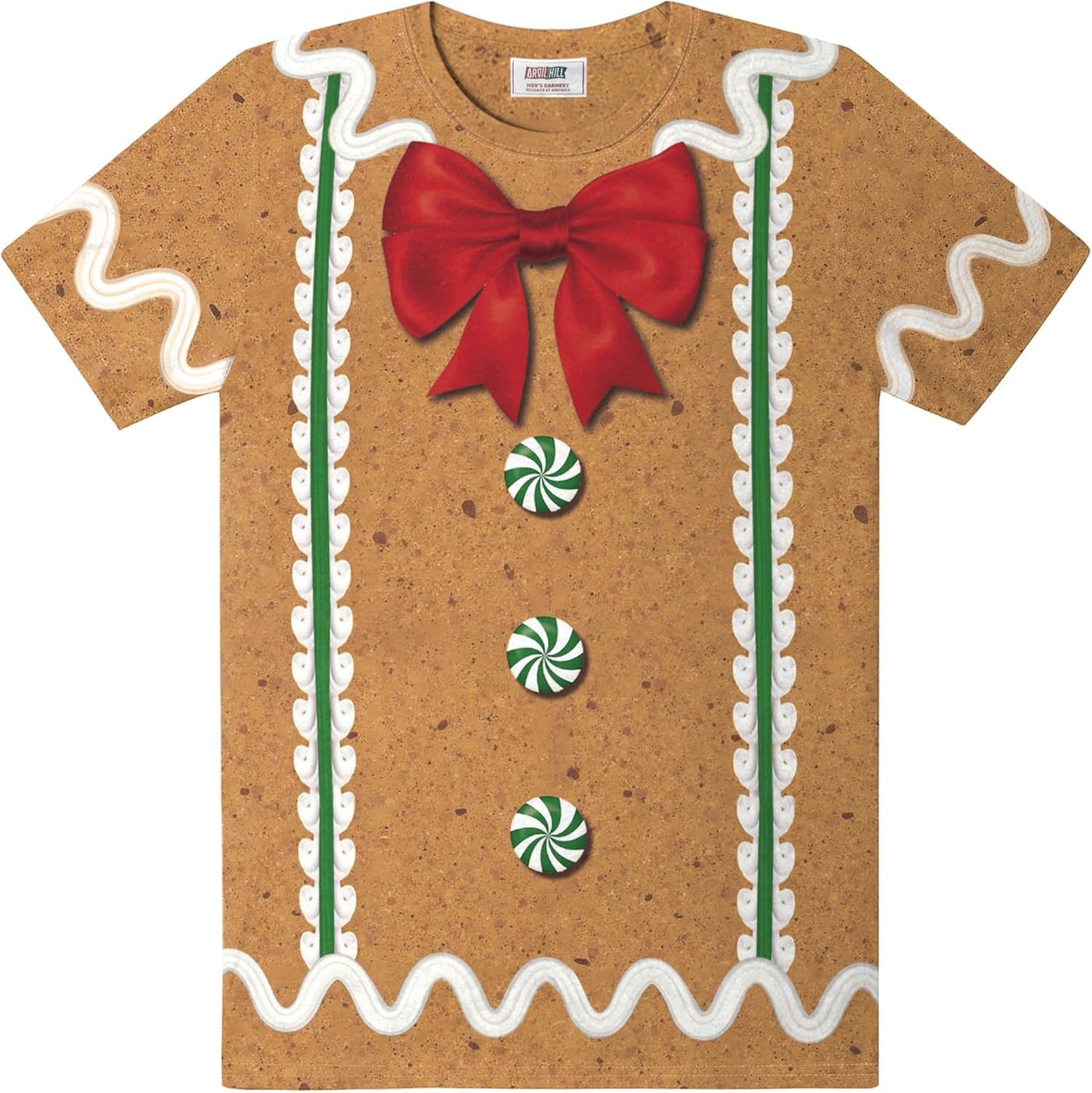 Men's Christmas Costume Tshirt Ugly Funny Xmas Graphic Holiday Tee Shirt (S-3XL)