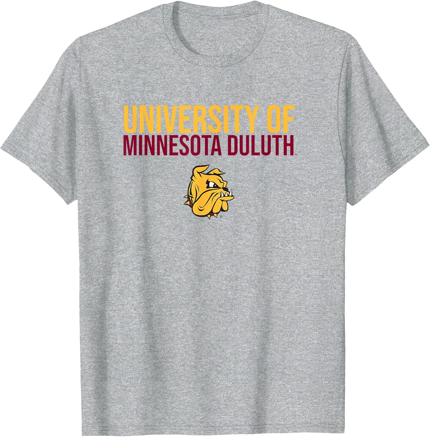Minnesota Duluth UMD Bulldogs Stacked T-Shirt