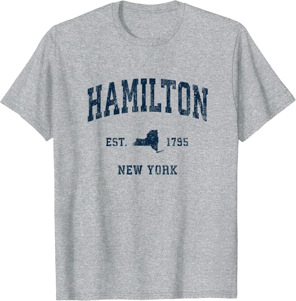Hamilton NY Retro T-Shirts & Gifts