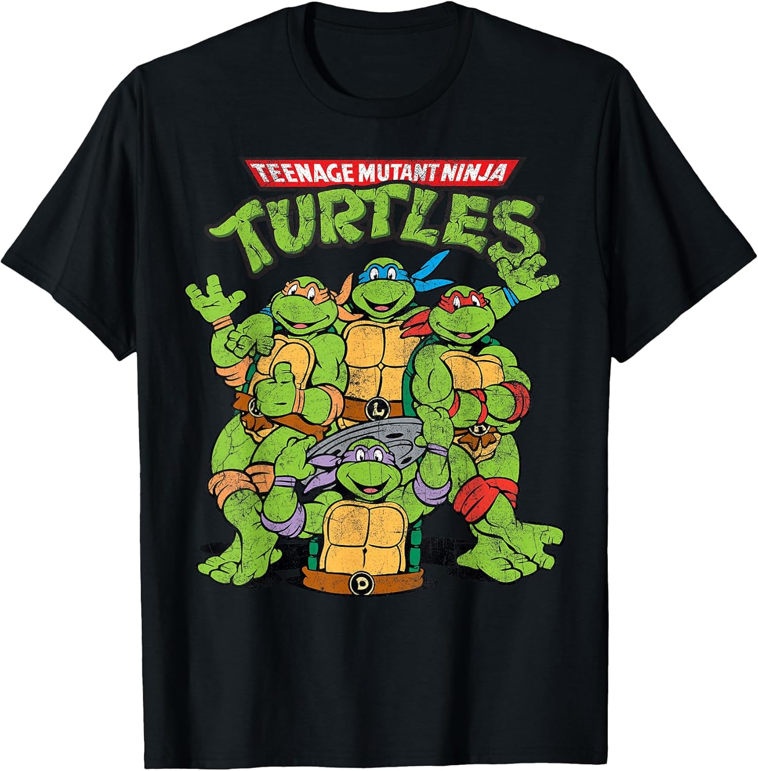 Classic Retro Logo Short Sleeve Tee-Shirt