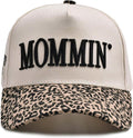 Mommin Trucker Hats Women, Embroidered Baseball Mom Essentials Womens Trucker Hat Gift for Mom Mothers Day