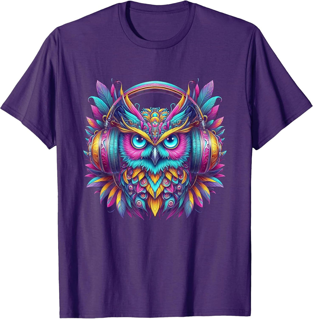 Rave Rainbow Owl House EDM Festival Raver