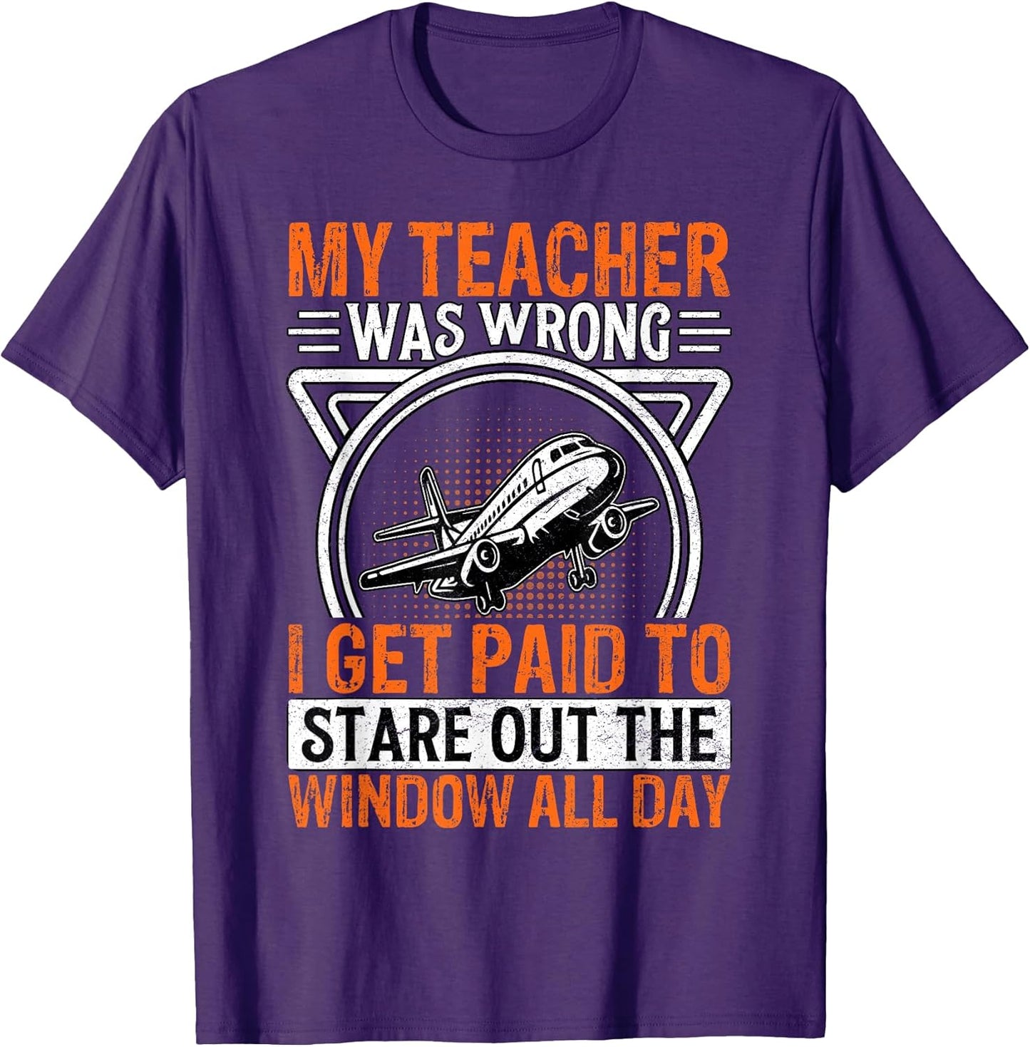 Pilot Adventure Airplane Apparel Tee
