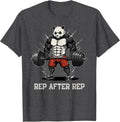 Funny Panda Gym Anime Graphic Workout Clothing