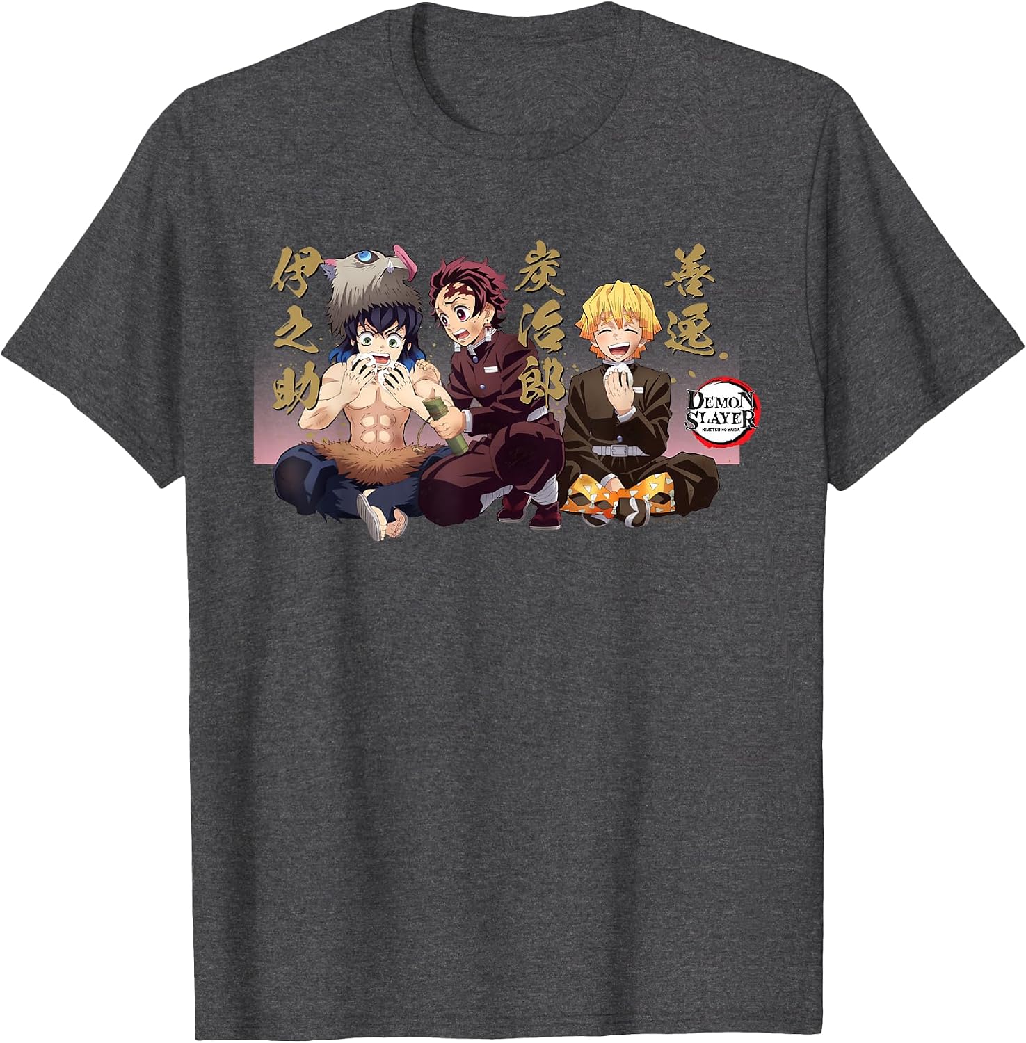 Kimetsu no Yaiba Tanjiro Zenitsu Funny Moment T-Shirt