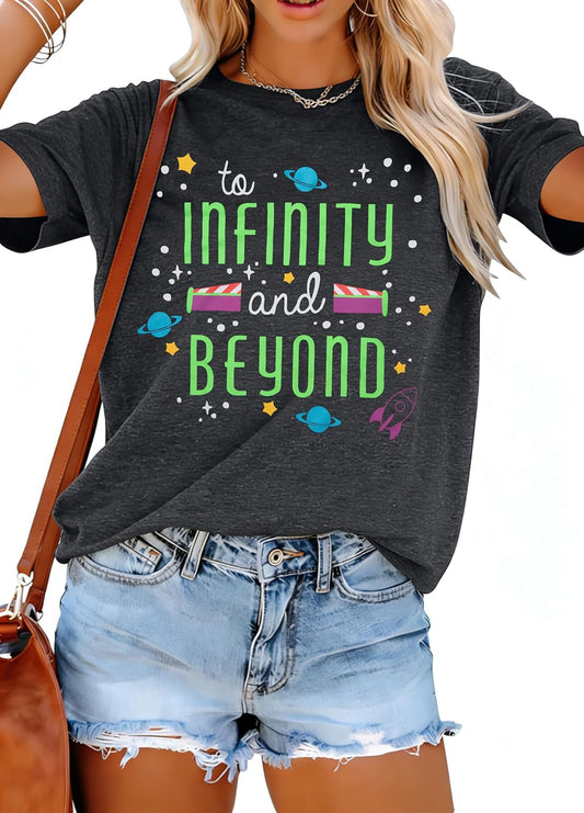 You've Got A Friend in Me Shirt Women Funny Letter Print Friends Tops Cute Vacation Holiday Short Sleeve Graphic Tees