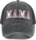 Mama Trucker Hat Mothers Day Birthday Gifts for Mother Mom Mama Embroidered Adjustable Washable Baseball Cap