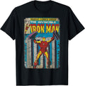 Iron Man Classic Retro Comic Vintage Cover Graphic T-Shirt T-Shirt