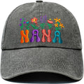 Nana Gifts from Grandkids, Birthday Gifts for Nana, Adjustable Washed Cotton Nanas Hat