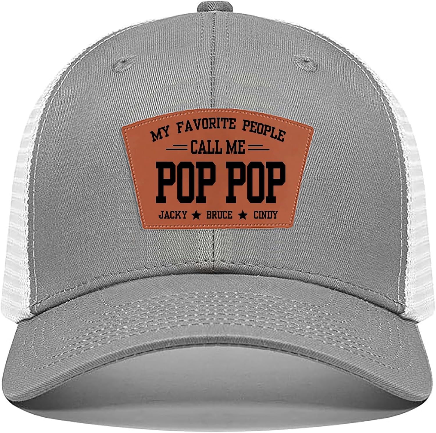 My Favorite People Call me Grandpa Hat Adjustable Baseball Cap Christmas Father's Day Birthday Gifts for Dad Trucker Hat
