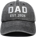 New Dad Gifts 2026, First Time Dad to be Hat, Adjustable Baseball Cap