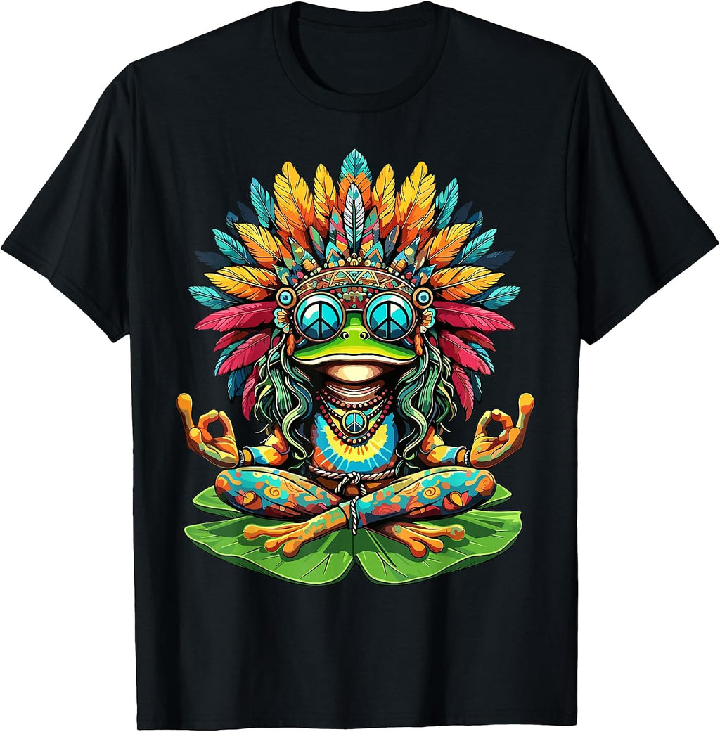 Tie Dye for Frog Yoga Animals Lover