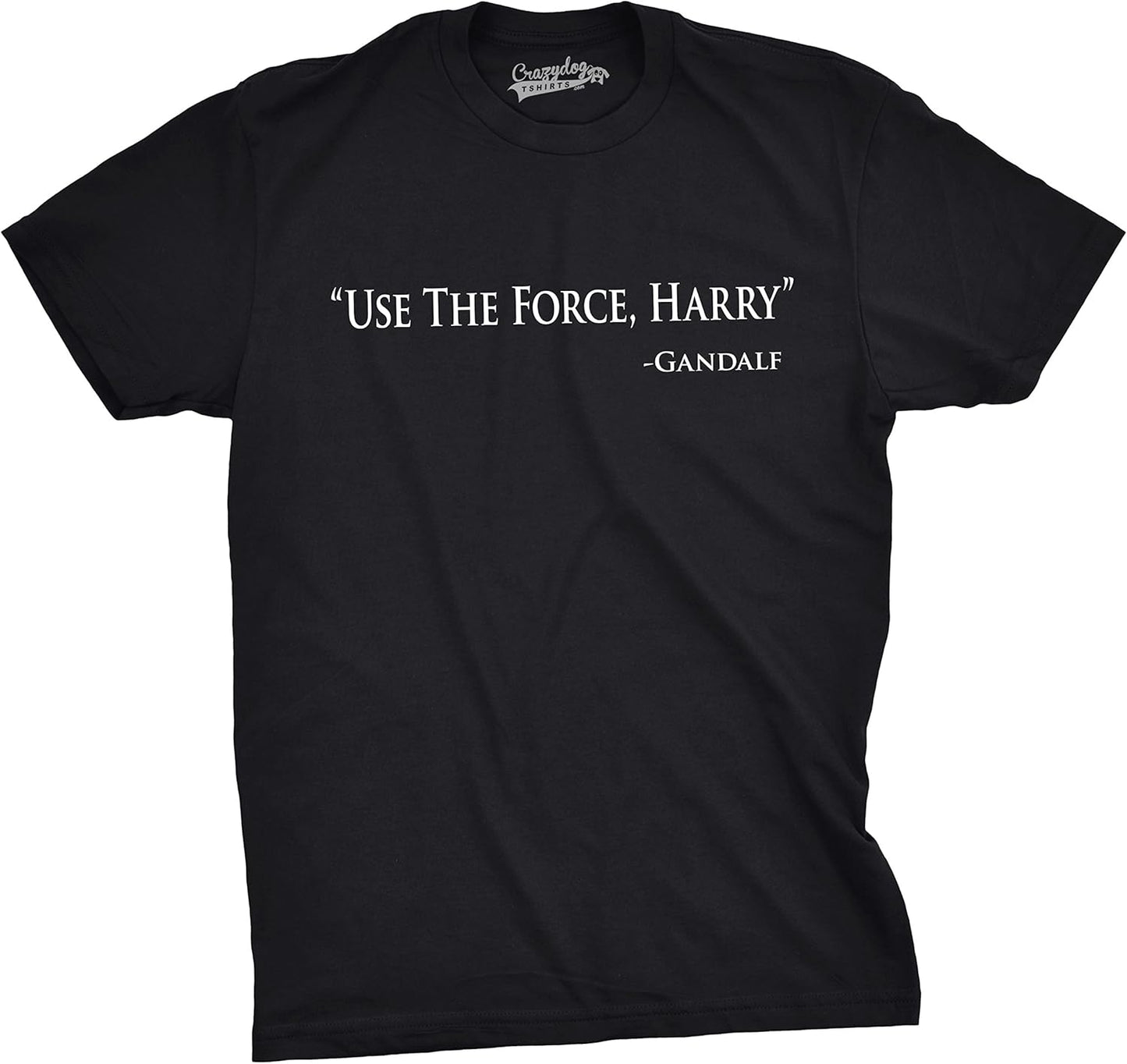 Mens Use The Force Harry Funny Retro Movie Tees Hilarious Vintage T Shirt