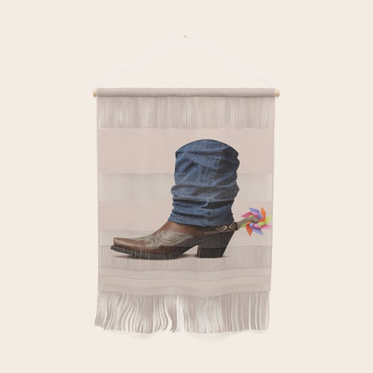 Funny Cowboy  Wall Hanging Gallery Image 1