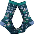 Womens Empowering Socks Funny Footware for Girls to Make a Statement