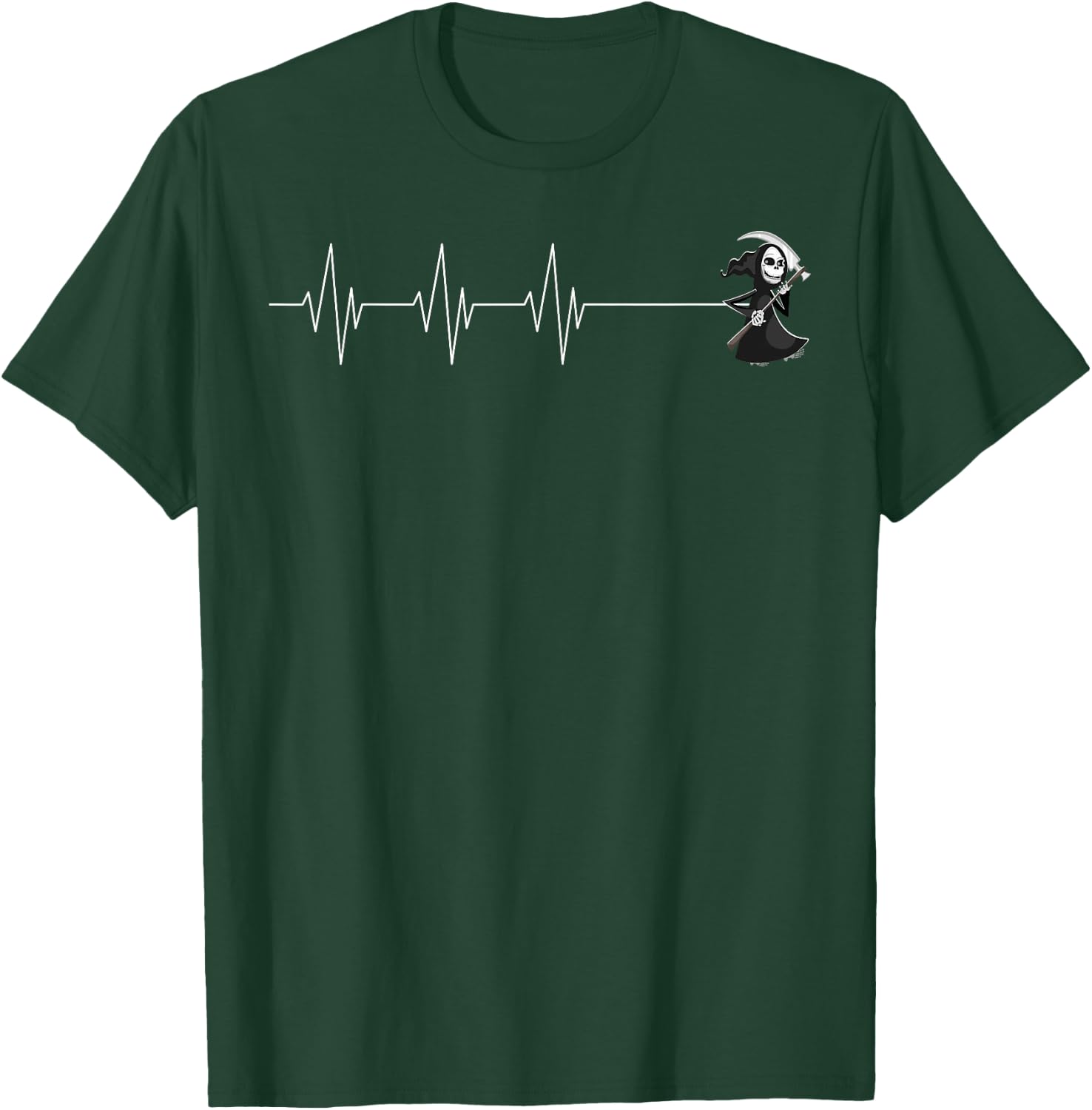 Sensenmann Heartbeat Herzschlag Sarkasmus