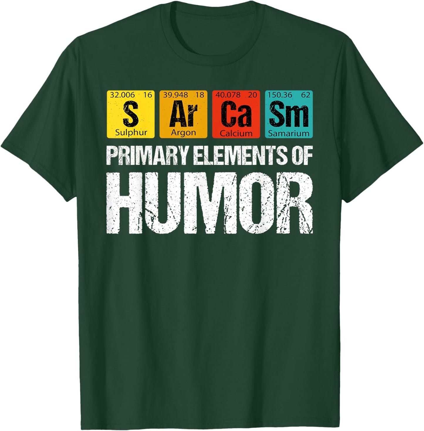 Primary Elements of Humor Science