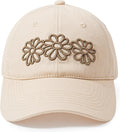 Cute Baseball Hats for Women, Adjustable Embroidered Flowers Caps for Women Ladies, Mothers Day Birthday Gifts, Womens Hat