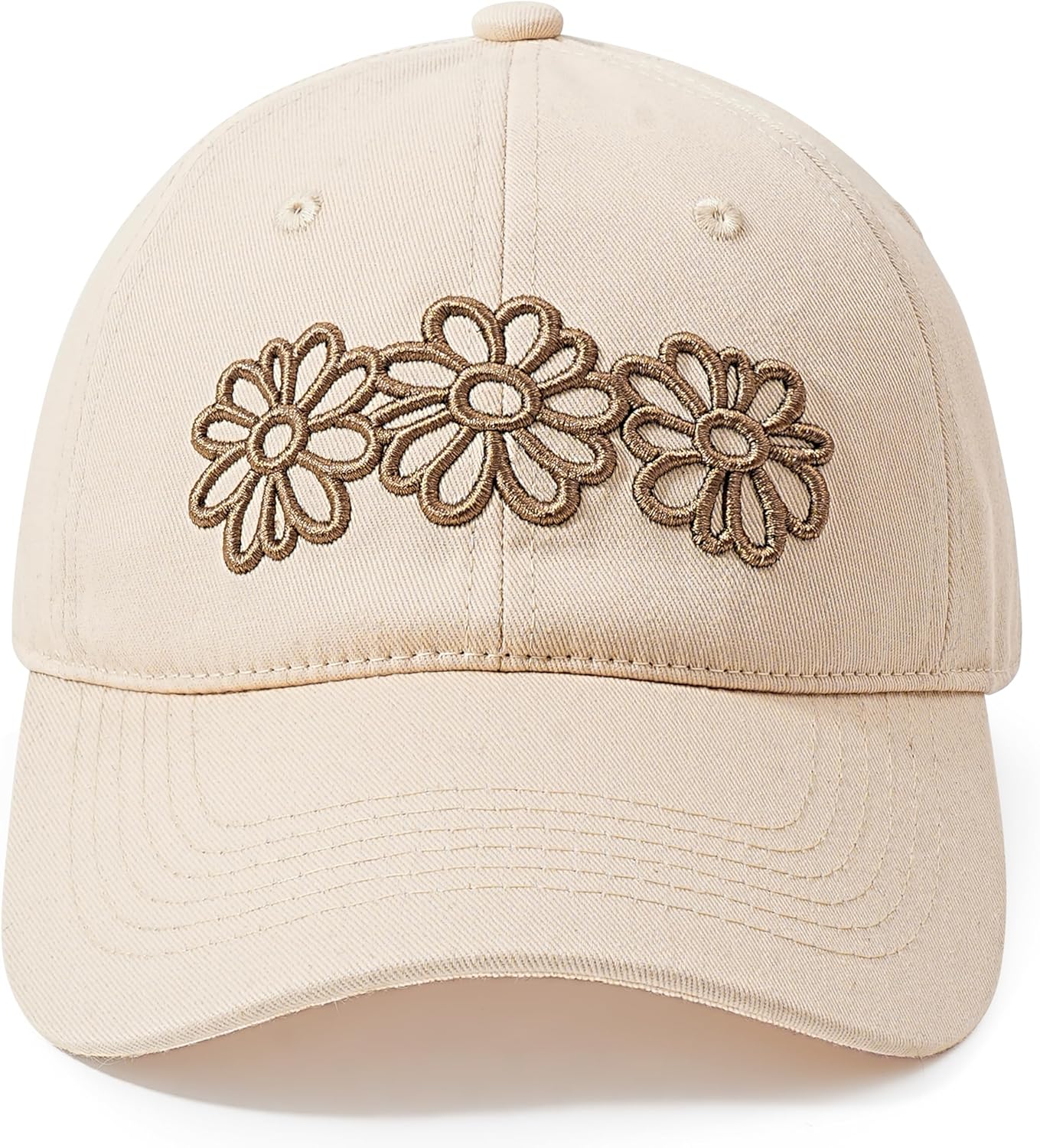 Cute Baseball Hats for Women, Adjustable Embroidered Flowers Caps for Women Ladies, Mothers Day Birthday Gifts, Womens Hat