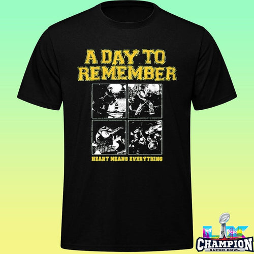 A Day To Remember Varsity Pit Heart Means Everything Shirt