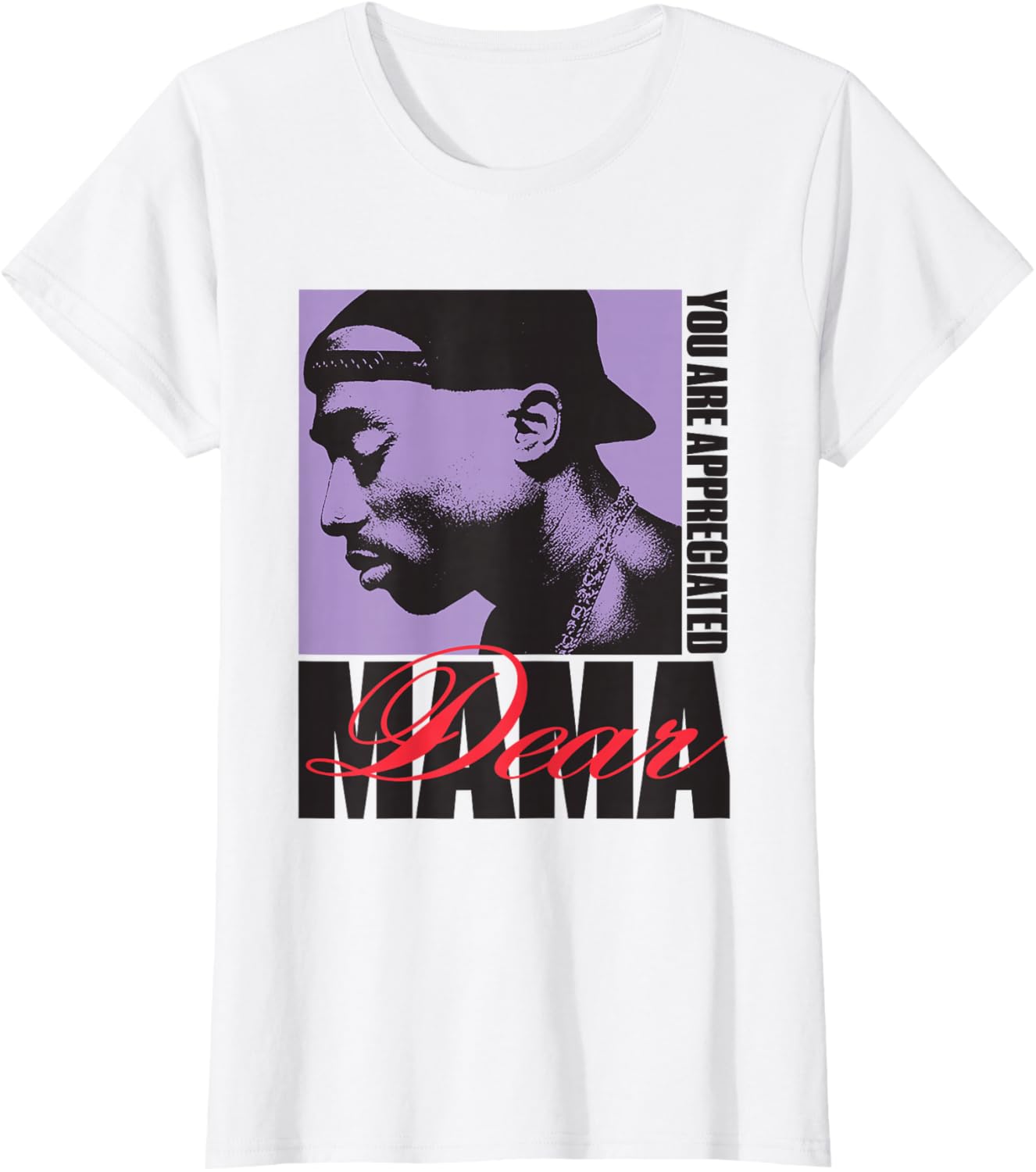 Official Tupac Dear Mama Appreciated T-Shirt