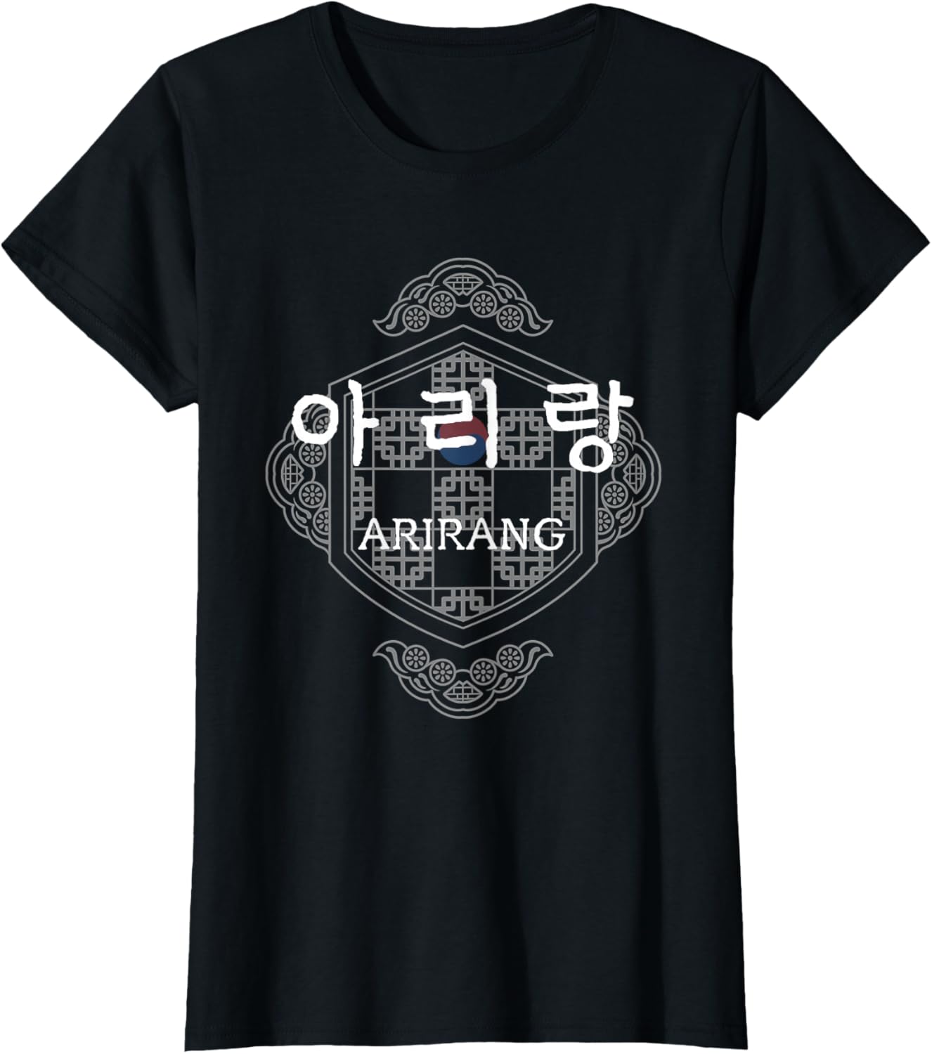Arirang Korean Hangul Graphic Design Korea Heritage Art T-Shirt