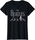 Abbey Road Greyscale Album Cover T-Shirt