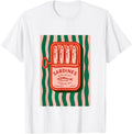 Sardines Tinned Fish Retro Graphic Summer for Men Women T-Shirt